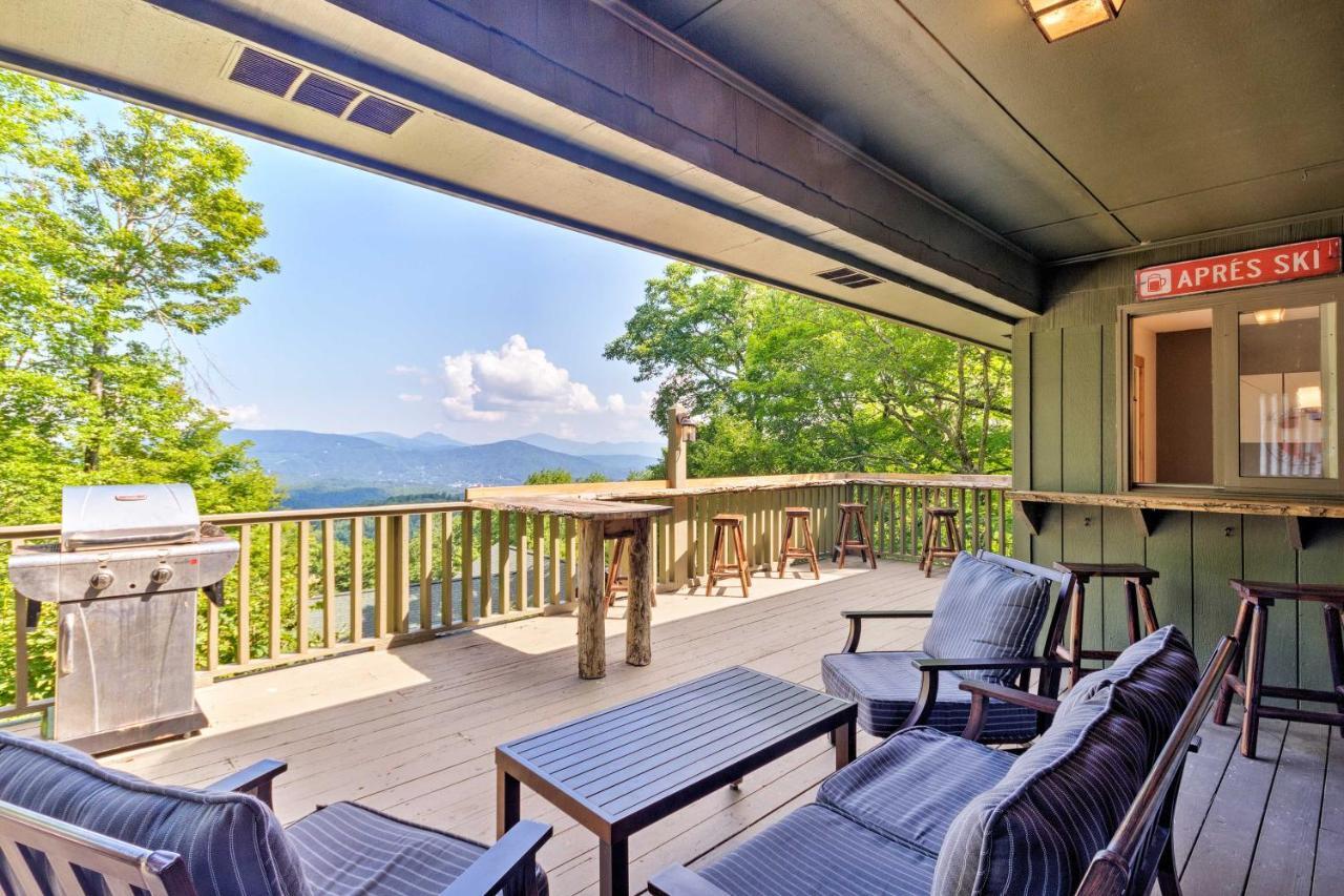 Cabin With Hot Tub And Mountain Views Less Than 5 Mi To Boone Блоуінг-Рок Екстер'єр фото