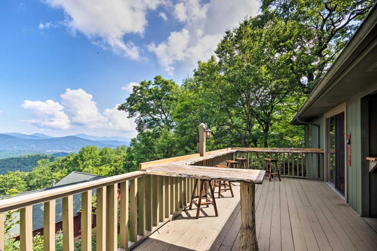 Cabin With Hot Tub And Mountain Views Less Than 5 Mi To Boone Блоуінг-Рок Екстер'єр фото